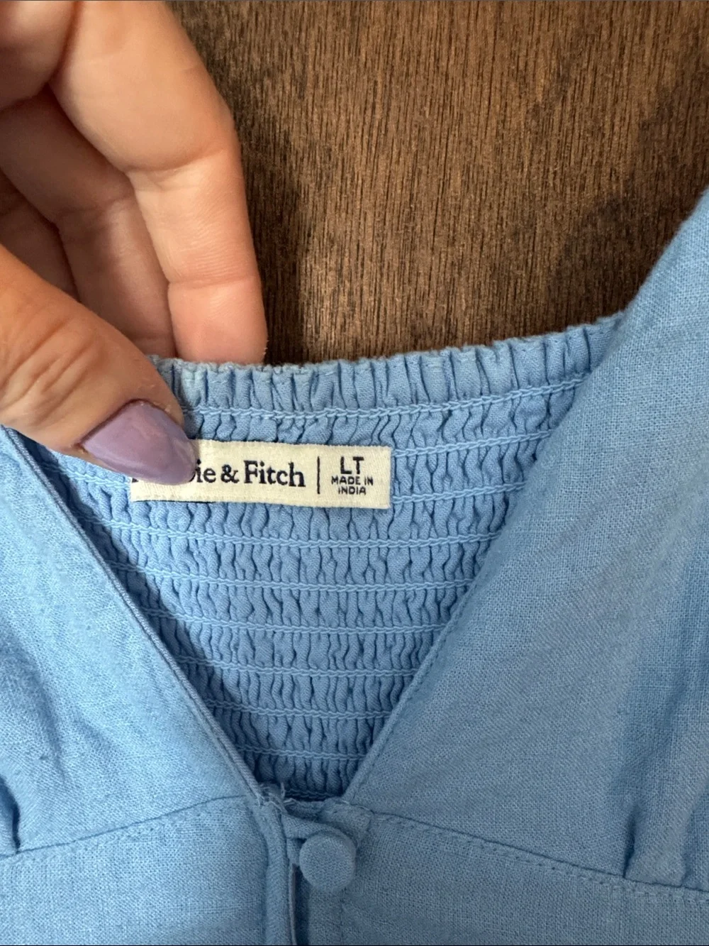 Abercrombie & Fitch light blue